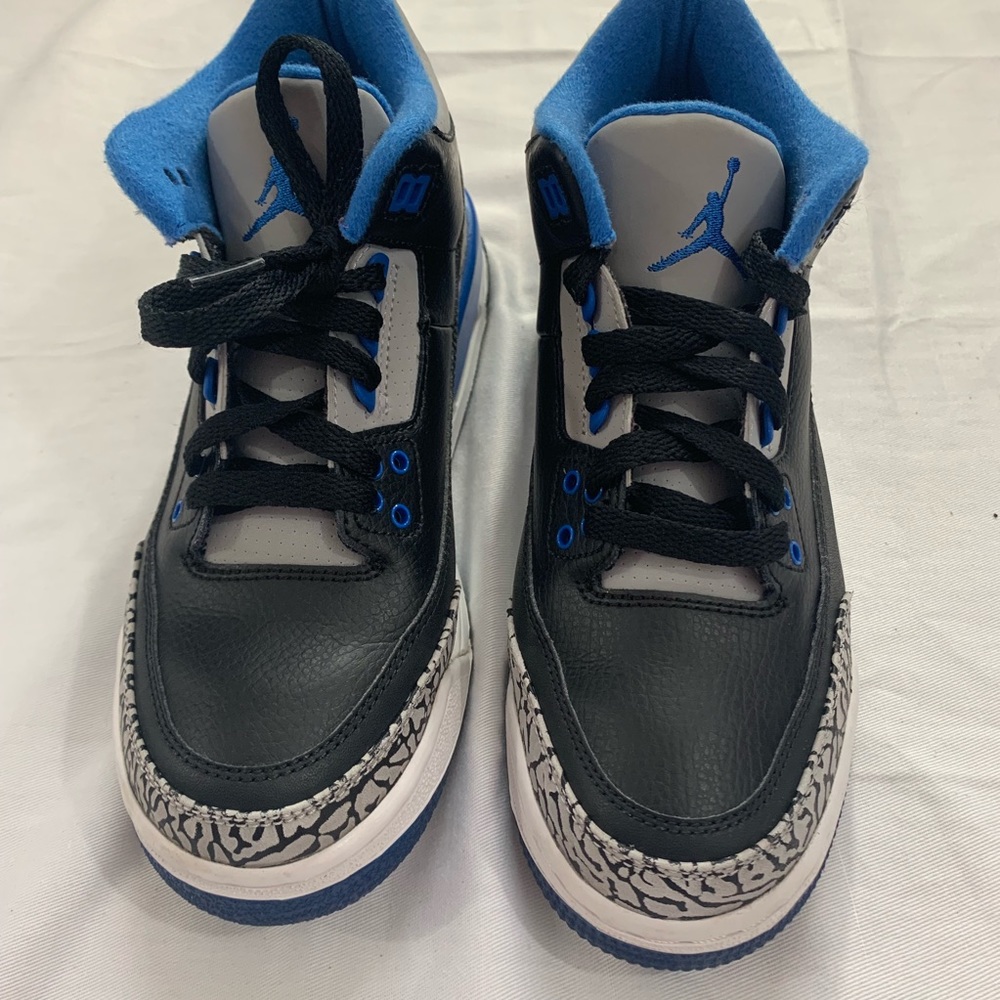 Jordan 3 Motorsport Blue Kids 6.5Y - Picture 3 of 7